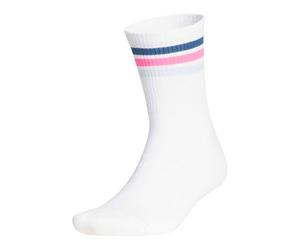 adidas Unisex adulto 3-STRIPE HALF CREW SOCK, white/Dusky Petrol, 40-42