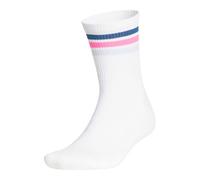 adidas Unisex adulto 3-STRIPE HALF CREW SOCK, white/Dusky Petrol, 42-45