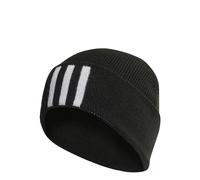 adidas Unisex Adulto 3-Stripes Beanie, Black/White, L