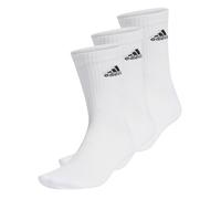adidas Unisex adulto 3-Stripes Cushioned Crew Socks 3 Pairs, White / Black, 4.5-6