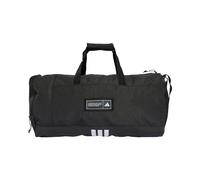adidas Unisex - Adulto 4ATHLTS Duffel Bag Medium, Black/White, One Size