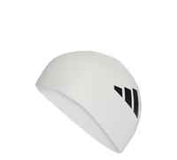 adidas Unisex Adulto Adidas Adults 3-Stripes Swim Swim Cap, White/Black, One Size