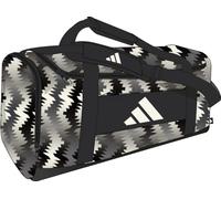 adidas Unisex - Adulto adidas Tiro Graphic Duffel Bag, Grey Four/Off White, One Size