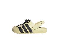 Adidas Unisex Adulto Adilette 2.0 Clog, Warm Vanilla/Core Black/Gold Met., 40.5 EU