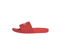 adidas Unisex adulto Adilette Comfort Audi Revolut F1 Team Slides Sandal, Hi-Res Red/Hi-Res Red/Chalk Pearl, 43 EU