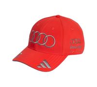 adidas Unisex Adulto Audi Revolut F1 Team Gabriel Bortoleto Cap Hat, hi-Res Red, M-L
