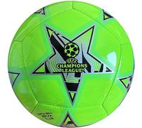 adidas Unisex Adulto Ball (Machine-Stitched) UCL CLB, Solar Green/Black/Silver Met., IA0949, 4
