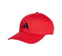 adidas Unisex Adulto Baseball Cap Cotton New Logo, Pure Ruby/Black, S