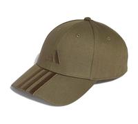 adidas Unisex - Adulto BBALL 3S Cap New Logo, Olive strata/Olive strata, M-L