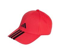 adidas Unisex Adulto BBALL 3S Cap New Logo, Pure Ruby/Black, S