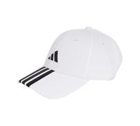 adidas Unisex - Adulto BBALL 3S Cap New Logo, White/Black, XS-S