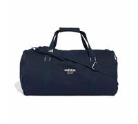 adidas Unisex Adulto Canvas Duffel Bag Duffel_Bag, Night Indigo/Ivory, One Size