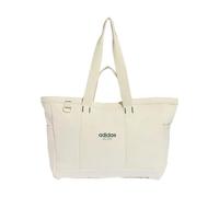 adidas Unisex adulto Canvas Tote Bag Handbag, ivory/collegiate green, One Size