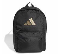 adidas Unisex - Adulto Classic 3BARS Backpack, Black/Gold Met., One Size
