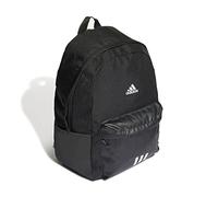 adidas Unisex adulto Classic Badge of Sport 3-Stripes Backpack, Black/White, One size