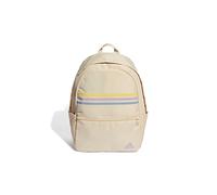adidas Unisex adulto Classic Horizontal 3-Stripes Backpack, Sand Strata/Almost Yellow, One size