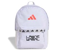 adidas Unisex - Adulto CLASSIC TAPE LAMINE YAMAL BACKPACK, white/lucid red, One size