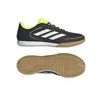 adidas Copa Indoor Court League Football Boots, Botas de fútbol Unisex Adulto, Core Black/FTWR White/Lucid Lemon, 43 1/3 EU