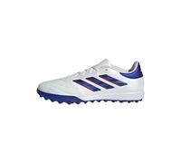 adidas Unisex Adulto Copa Pure II League Football Boots Turf, Cloud White/Lucid Blue/Solar Red, 44 2/3 EU