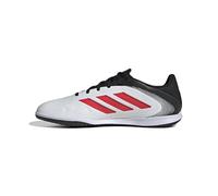adidas Unisex Adulto Copa Pure III Club Indoor Football Boots, Cloud White/Lucid Red/Core Black, 44 2/3 EU