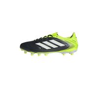 adidas Unisex Adulto Copa Pure III League Firm Ground/Multi Ground Football Boots, Core Black/Cloud White/Lucid Lemon, 41 1/3 EU