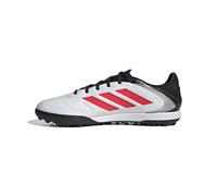 adidas Copa Pure III League Turf Football Boots, Botas de fútbol Unisex Adulto, Cloud White/Lucid Red/Core Black, 46 2/3 EU