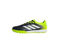 adidas Unisex Adulto Copa Pure III League Turf Football Boots, Core Black/Cloud White/Lucid Lemon, 44 2/3 EU