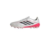 adidas Unisex Adulto Copa Pure IV League 2G/3G Artificial Ground Football Boots, Zero Met./Core Black/Lucid Red, 43 1/3 EU
