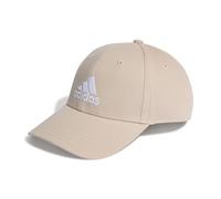 adidas Unisex Adulto Cotton Baseball Cap, Wonder Taupe/White, M