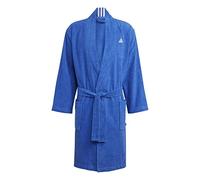 adidas Unisex adulto Cotton Bathrobe, Semi Lucid Blue, S