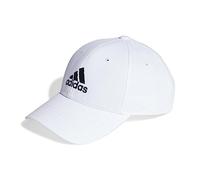 adidas Unisex adulto Cotton Twill Baseball Cap, White / Black, M