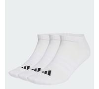 adidas Unisex adulto CUSHIONED ESSENTIALS LOW CUT SOCKS 3 PAIR PACK, white/white/black, 37-40