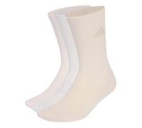 adidas Unisex adulto Cushioned Sportswear Crew Socks 3 Pair Pack Socks, putty mauve/Distilled Pink/Frozen Purple/wonder beige, L