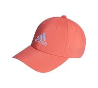 adidas Unisex Adulto Embroidered Logo Lightweight Baseball Cap, Preloved Scarlet/White, L