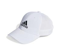 adidas Unisex adulto Embroidered Logo Lightweight Baseball Cap, White / Black, XS