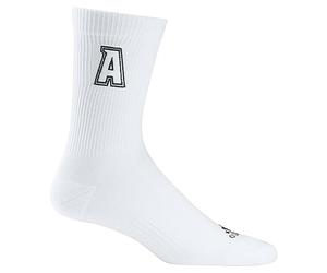 adidas Unisex adulto Embroidered Socks, White/Black, 40-42