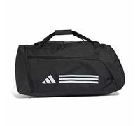adidas Unisex Adulto Essentials 3-Stripes Duffel Bag, Black/White, L
