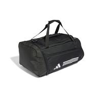 adidas Unisex Adulto Essentials 3-Stripes Duffel Bag, Black/White, M