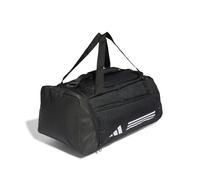 adidas Unisex Adulto Essentials 3-Stripes Duffel Bag, Black/White, S