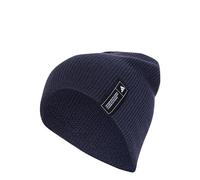 adidas Unisex Adulto Essentials Beanie, Shadow Navy/Black/Semi Lucid Blue, S