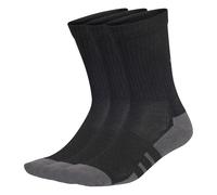 adidas Unisex adulto ESSENTIALS CLIMACOOL Crew 3PP, Black/Grey Six, 6.5-8