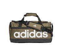 adidas Unisex Adulto Essentials Duffel Bag, Olive Strata/Black/White, S