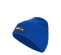 adidas Unisex Adulto Essentials Label Beanie Cuffed Hat, Team Royal Blue/White, XS-S
