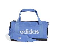 adidas Unisex Adulto Essentials Linear Duffel Bag, Blue Fusion/Black/White, XS