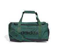 adidas Unisex - Adulto Essentials Linear Duffel Bag, Collegiate Green/Black, S