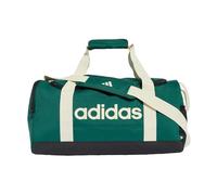 adidas Unisex Adulto Essentials Linear Duffel Bag Duffel Bag, Collegiate Green/Ivory, S