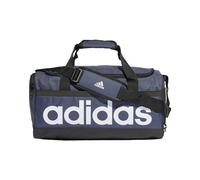 adidas Unisex - Adulto Essentials Linear Duffel Bag, Shadow Navy/Black/White, M