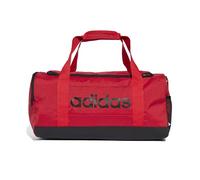 adidas Unisex - Adulto Essentials Linear Duffel Bag, Pure Ruby/Black, S