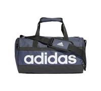 adidas Essentials Linear Duffel Bag Unisex Adulto, Shadow Navy/Black/White, XS