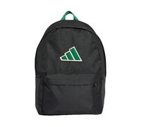 adidas Unisex adulto Essentials Logo Backpack, black/green, One Size